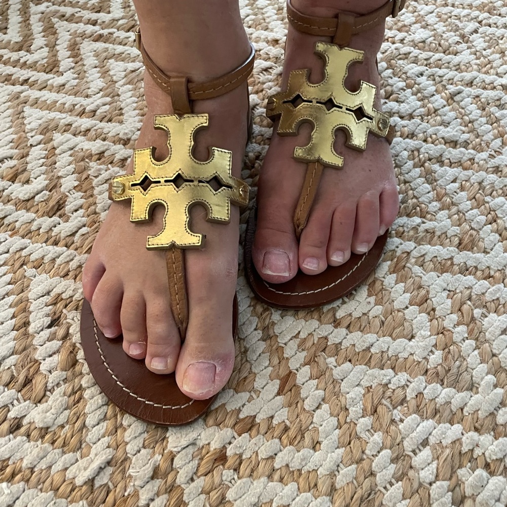 Tory Burch Leather sandals size 9